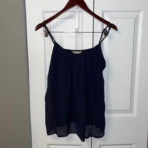 Navy Banana Republic Tank M